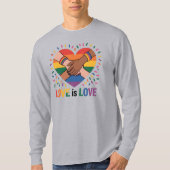 愛は愛 Tシャツ (正面)