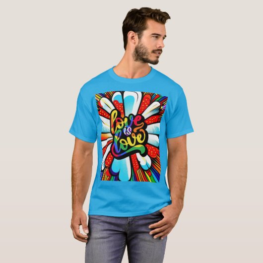 愛は愛 Tシャツ (正面フル)