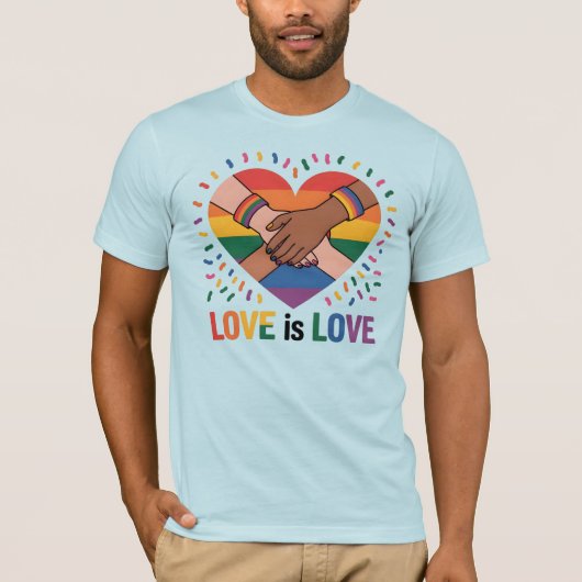 愛は愛 Tシャツ (正面)