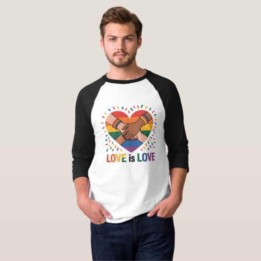 愛は愛 Tシャツ (正面フル)