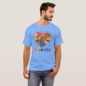 愛は愛 Tシャツ (正面フル)