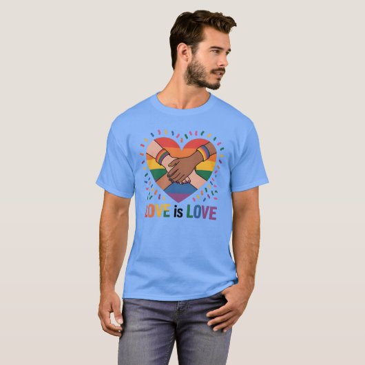 愛は愛 Tシャツ (正面フル)