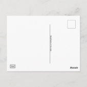 愛は愛LGBT+プライドレインボー ポストカード (裏面)