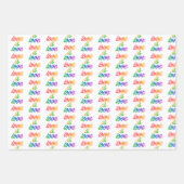 愛は愛LGBT ラッピングペーパーシート (正面2)