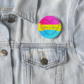 愛は愛Pansexual旗ボタンです 缶バッジ (インサイチュ)