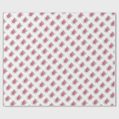 愛は成長すべてを作る – ロマンチックなフローラアート ラッピングペーパー (フラット)