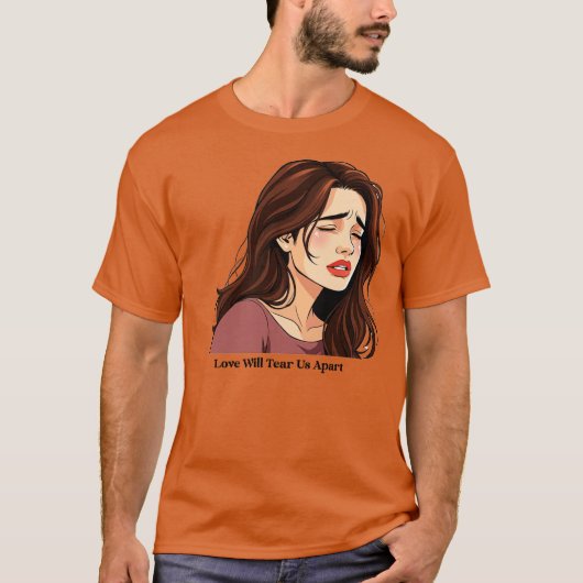 愛は我々を別れさせる Tシャツ (正面)