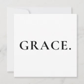 愛は招待を超えて　クリスチャンカード　信仰 招待状 (裏面)