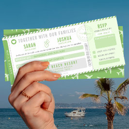 愛は搭乗券の中にあ結婚る 招待状