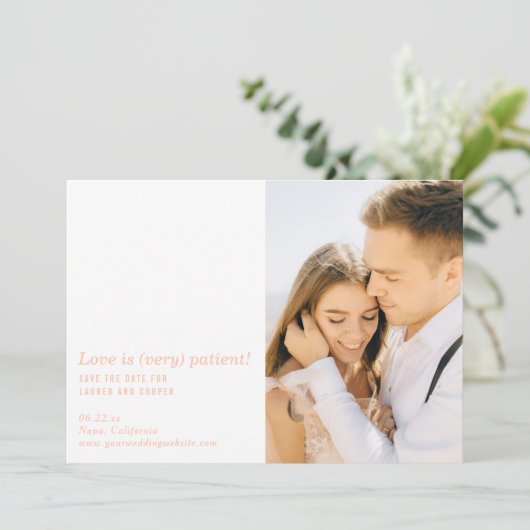 愛は日付を除くモダン非常に忍耐強い結婚式 (スタンド正面)