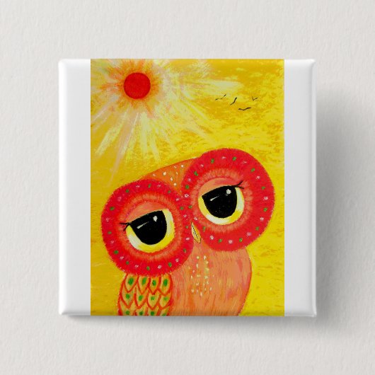 愛は日曜日のようにあります 缶バッジ (正面)