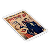 「愛は最後ではなかった」ヴィンテージ冷蔵庫用マグネット マグネット (右側)