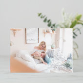 愛は木生まれ箔クリスマスカード 箔シーズンカード (立ち正面)