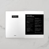 愛は本当に誤解された愛の詩の詩 箔グリーティングカード (外側レイダウン)