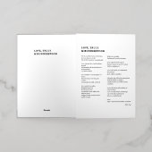 愛は本当に誤解された愛の詩 箔グリーティングカード (外側レイダウン)