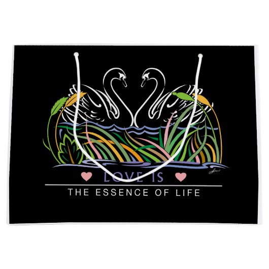 愛は本質である ラージペーパーバッグ (正面)