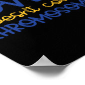 愛は染色体をカウントしない症候群アウェア ポスター (角)