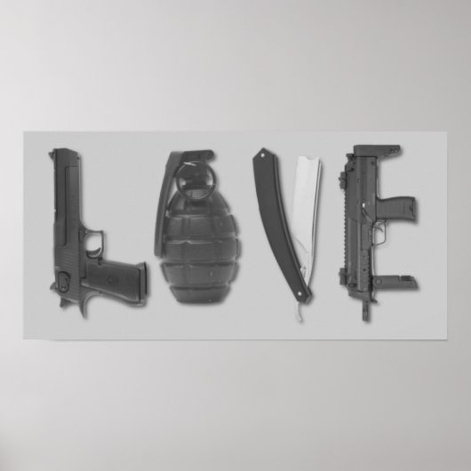 愛は武器である ポスター (正面)