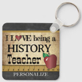 愛は歴史であり続ける先生 キーホルダー (裏面)