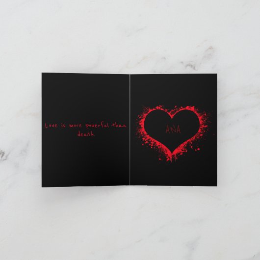 愛は死よりも強い シーズンカード (内部)