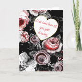 愛は母の日まで愛与えであり遠くにない サンキューカード (正面)