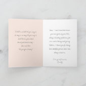 愛は母の日まで愛与えであり遠くにない サンキューカード (内部)