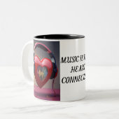 「愛は毎日醸造」 ツートーンマグカップ (正面左)