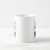 愛は毛にあります コーヒーマグカップ (中央)