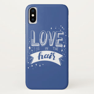 愛は毛にあります iPhone X ケース
