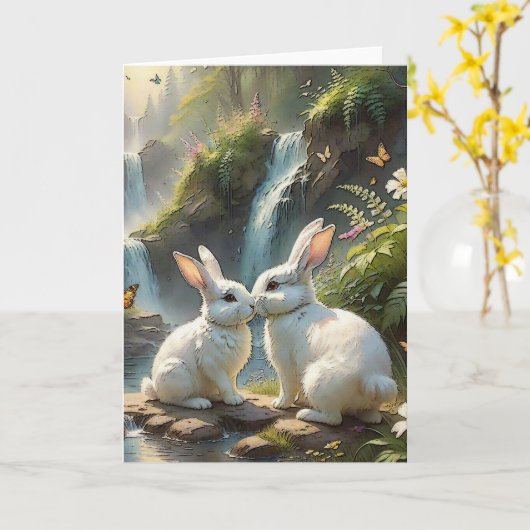 愛は毛皮にある カード (黄色い花)