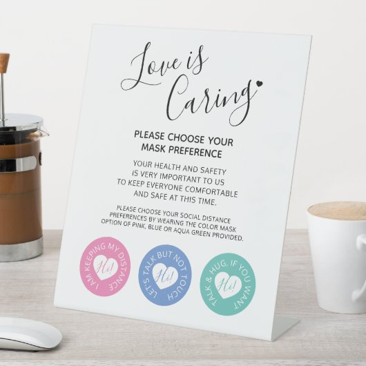 愛は気にの命令を結婚着た面だ 台座サイン (インサイチュ)