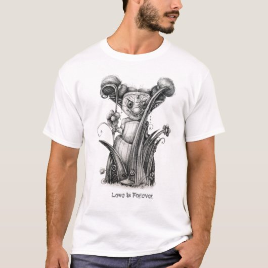 愛は永遠です Tシャツ (正面)