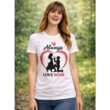 愛は永遠にクラシックウィメンズTシャツ.