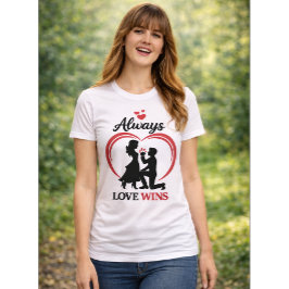 愛は永遠にクラシックウィメンズTシャツ. Tシャツ