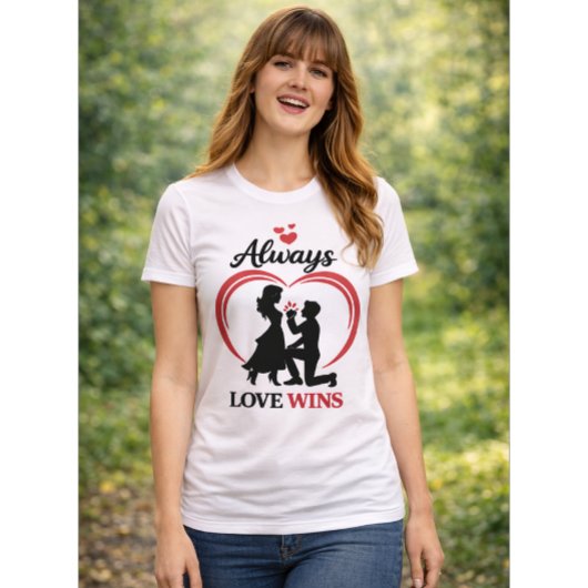 愛は永遠にクラシックウィメンズTシャツ. Tシャツ