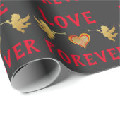 愛は永遠に包む紙 ラッピングペーパー (ロールコーナー)