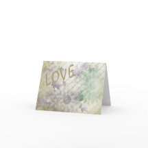 愛は永遠に ウェディング サンクスカード