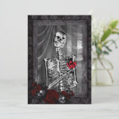 愛は永遠のゴシックウェディング 招待状 (スタンド正面)