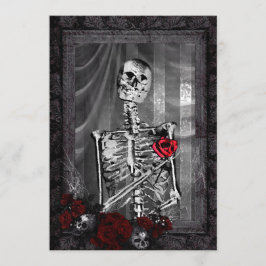 愛は永遠のゴシック結婚体 招待状