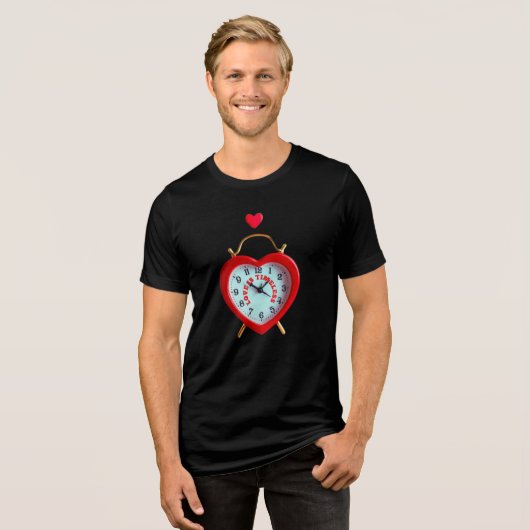 愛は永遠 トライブレンドTシャツ (正面全面)