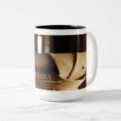 愛は決してコーヒー・マグの男性への国の仕事を失敗しません ツートーンマグカップ (正面右)