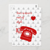 愛は決してスタイル ポストカード (正面/裏面)