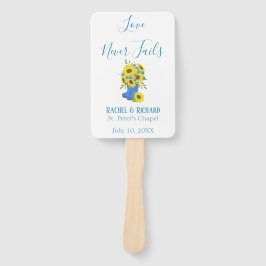 愛は決してヒマワリのテーマ結婚を ハンドファン