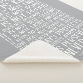 愛は決して失敗しないシェルパ毛布 シェルパブランケット (3/4)