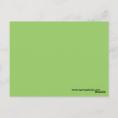 愛は決して失敗しないデイジー1コリント13 ポストカード (裏面)