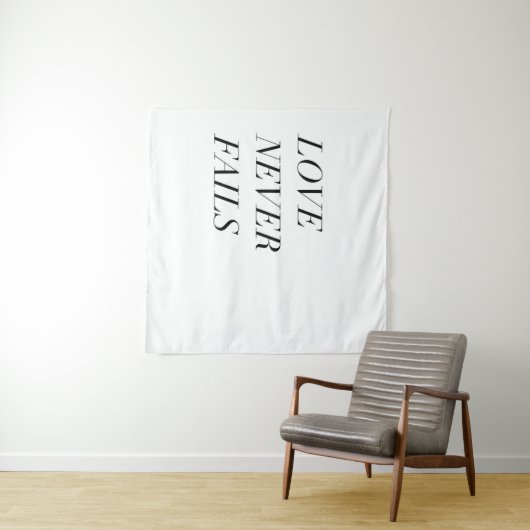 愛は決して失敗しない タペストリー (インサイチュ(横))