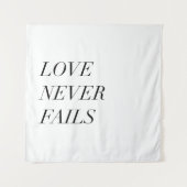 愛は決して失敗しない タペストリー (正面)