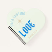 愛は決して失敗しない、結婚の、結婚、グラフィックアート ノートブック (正面)