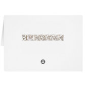 愛は決して失敗しない～聖なる書物、 経典～金ゴールド (裏面横)