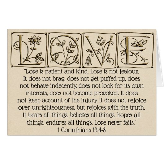 愛は決して失敗しない～聖なる書物、 経典～金ゴールド (正面横)